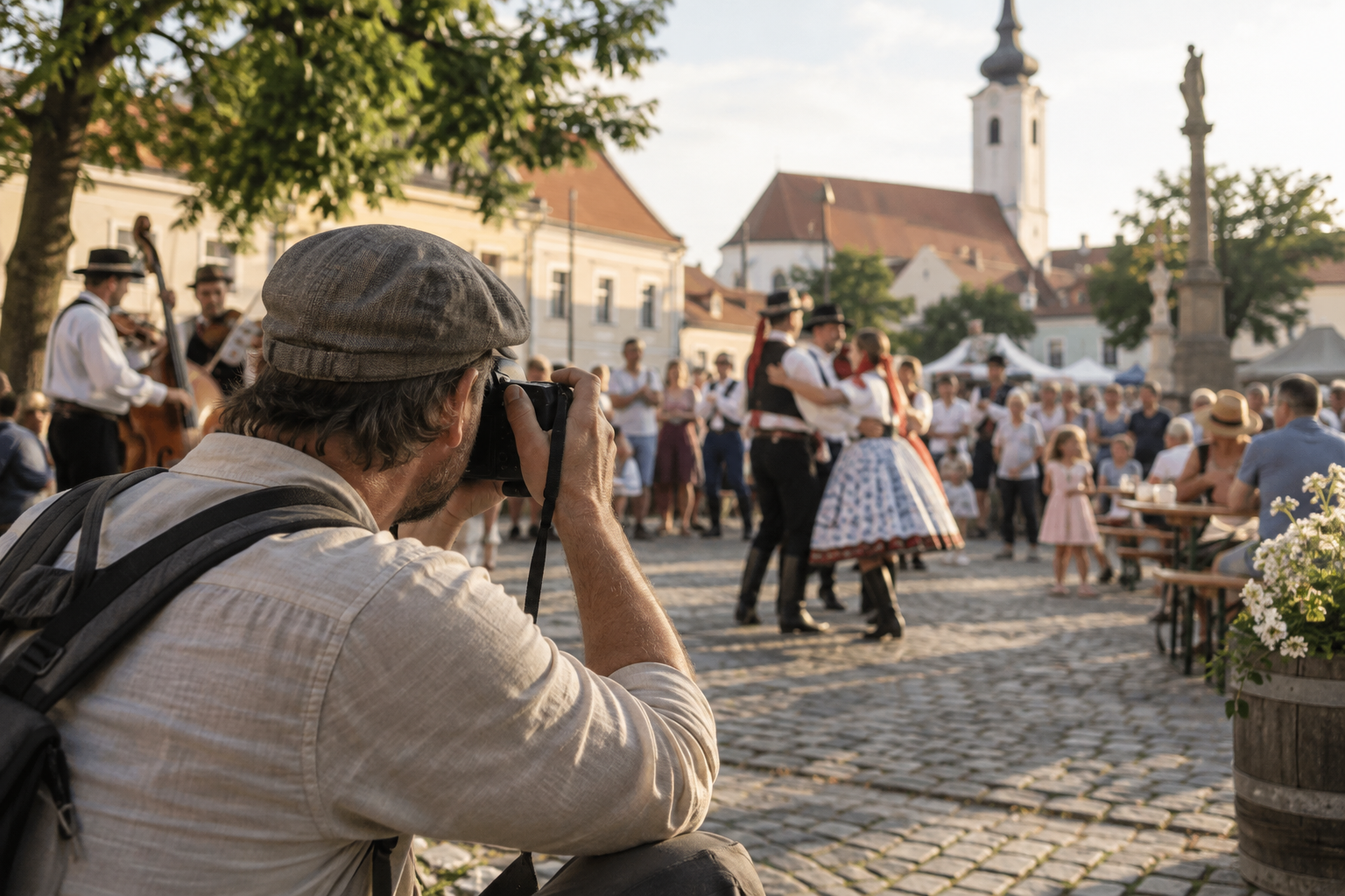 Fotografický pohled na kulturní setkání na Slovácku